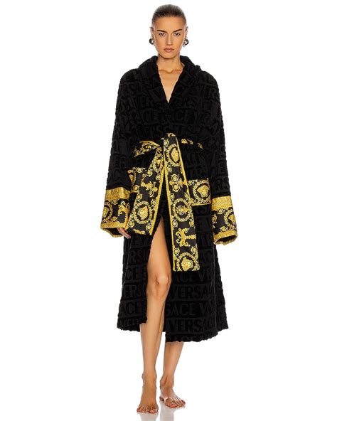 versace bathrobe women